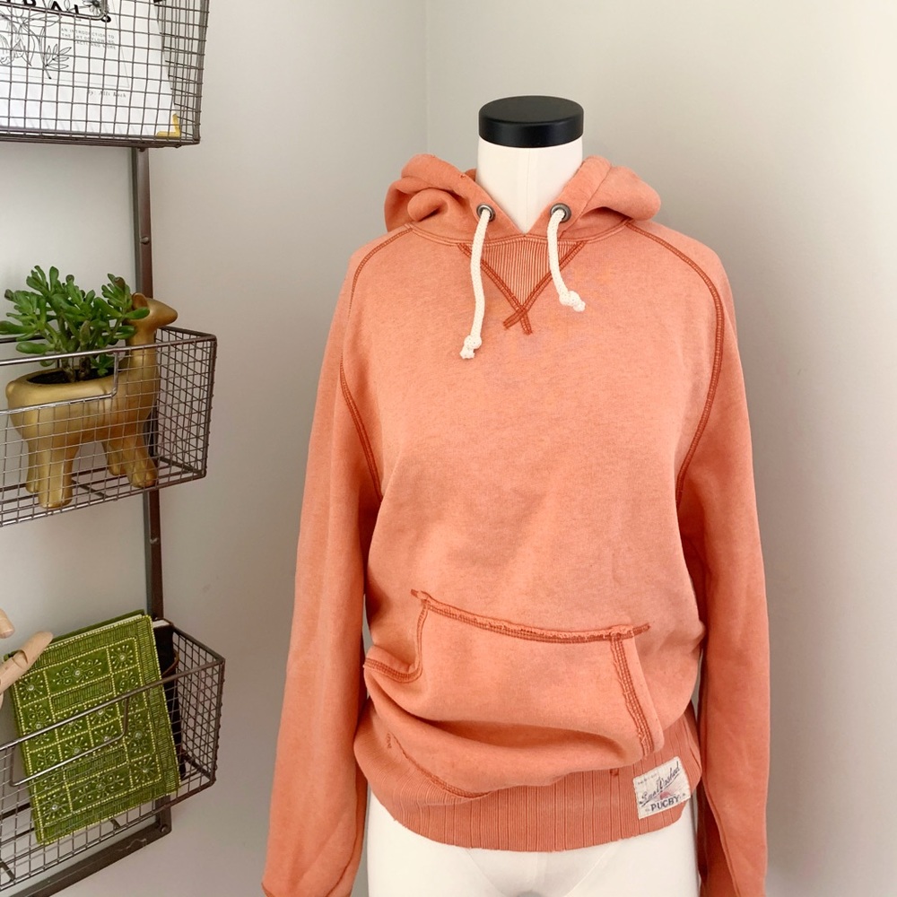 Rugby Hooded Sweatshirt Size Small